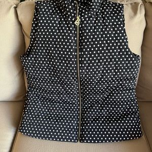 Michaels Kors black and white vest